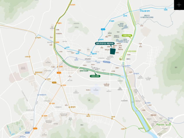 동래 푸르지오 에듀포레 입지환경