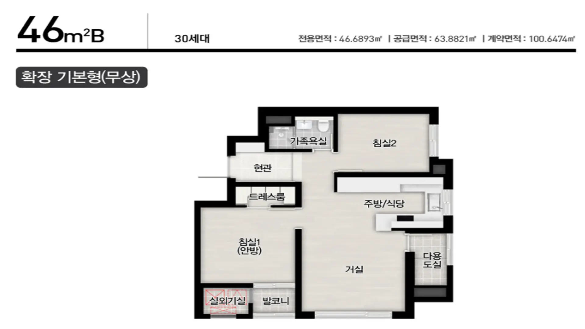 대명자이 민간임대 46B 타입